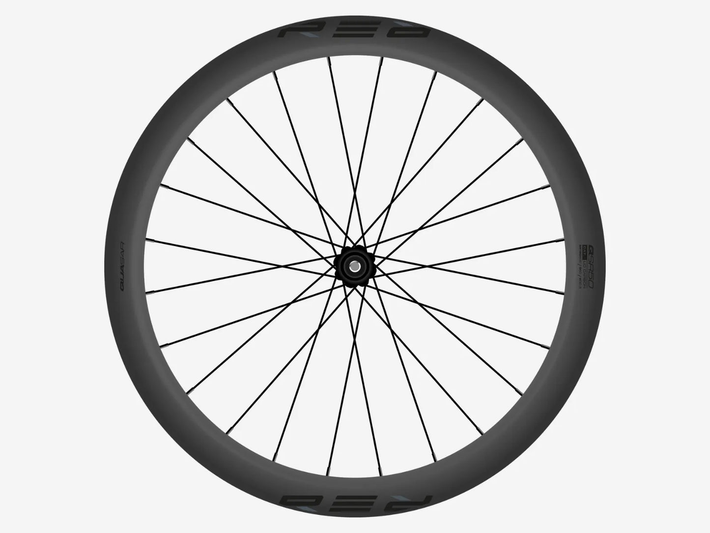 QUASAR RED 50//55 Disc Wheelset